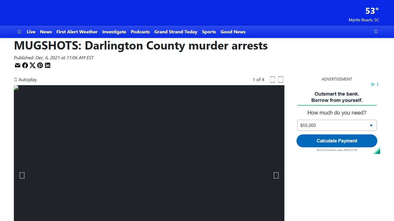 MUGSHOTS: Darlington County murder arrests