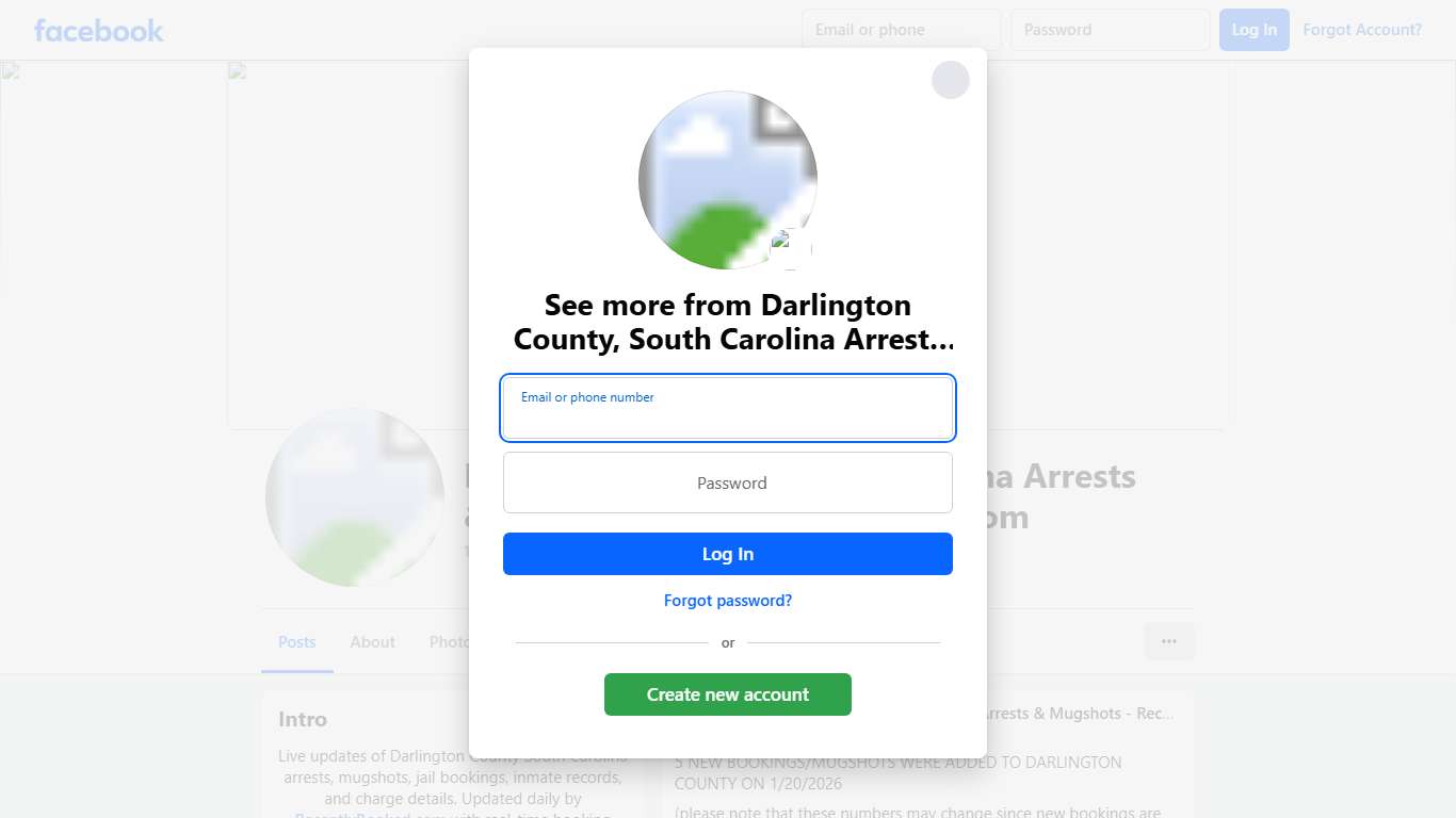 Darlington County, South Carolina Arrests & Mugshots - RecentlyBooked.com | Facebook